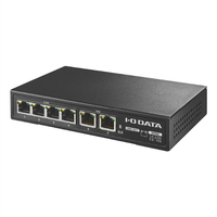 I・Oデータ 10G/2．5G マルチギガ対応アンマネージスイッチングハブ R-BSH-X2Q4SR