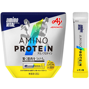 味の素 アミノバイタル アミノプロテイン レモン(4.3g×30本入) FC26074-イメージ1