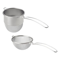 新越ワークス 新越/共柄 茶こし 深型 10172 FCL5739-017737001