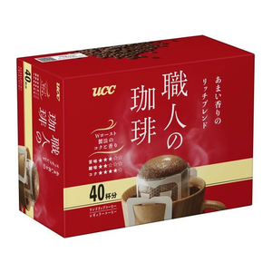 UCC UCC 職人の珈琲 ワンドリップあまい香りのリッチ 40P FC253SJ-351738-イメージ1