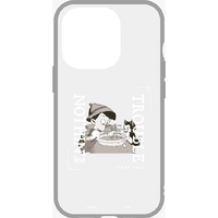 グルマンディーズ iPhone 14 Pro/13 Pro用耐衝撃ケース IIIIfit Clear ディズニー ピノキオ DNG-24PN