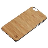 Man&Wood 天然木ケース Bamboo iPhone 6/6s用 ブラックフレーム I6968IP6S