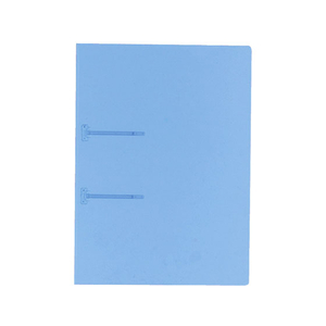 コクヨ ファスナーファイル クリヤーカラー 2穴 A4 青 20冊 FC03042-ﾌ-P170B-イメージ1