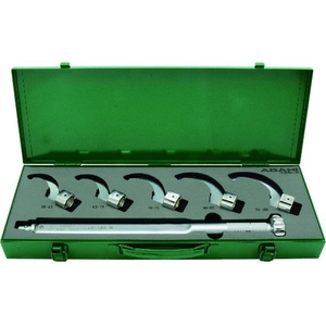 旭金属工業 トルクレンチ引掛スパナセットLC180N付 6pc FC190JE-8200210-イメージ1