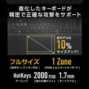 ASUS ノートパソコン ASUS TUF Gaming A16 FA608UMI イェーガーグレー FA608UMI-R7R5060S-イメージ6