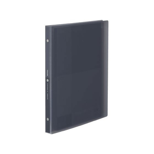 コクヨ クリヤーブック(Glassele)替紙式 A4 30穴 ブラック FC37093-ﾗ-GL720D-イメージ2