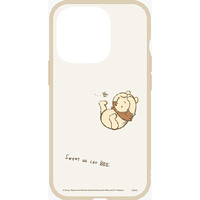 グルマンディーズ iPhone 14 Pro/13 Pro用耐衝撃ケース IIIIfit Clear ディズニー くまのプーさん DNG-24PO