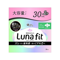 大王製紙 エリス 素肌のきもち ルナフィット 特に多い昼用 羽つき 30個 FCE725A