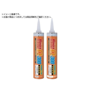 ヘルメチック/ウレタン樹脂系湿潤面硬化型シーリング剤 オメガ300ホワイト FCA297U-6835641-イメージ1