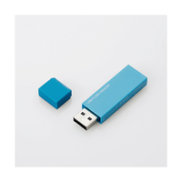 エレコム キャップ式USBメモリ(16GB) ブルー MF-MSU2B16GBU