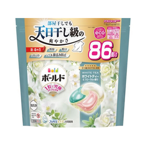 Ｐ＆Ｇ ボールド ジェル ボール 4D ホワイトティー 詰替 TJ 86個 FCE396K-イメージ1
