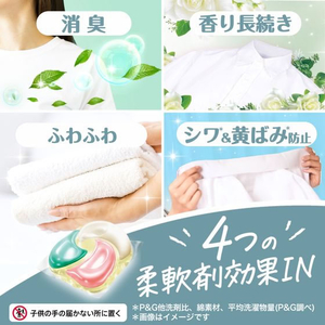 Ｐ＆Ｇ ボールド ジェル ボール 4D ホワイトティー 詰替 TJ 86個 FCE396K-イメージ6