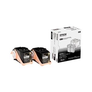 エプソン 環境推進トナー Mサイズ・2本パック ブラック LPC3T35KPV-イメージ1