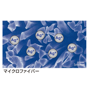 サンワサプライ 銀イオンクリーニングクロス(抗菌・消臭) CD-CC14SV-イメージ4