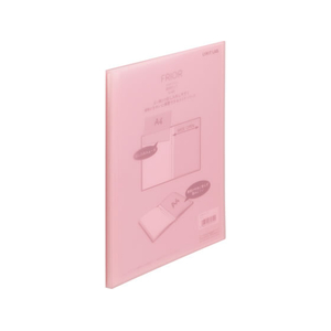 リヒトラブ FRIOR クリヤーブック A4タテ 20ポケット ピンク FCJ931V-N4001-12-イメージ1