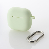 エレコム AVA-AP06SCGN AirPods (第4世代)用 シリコンケース エレコム AVA-AP06SCGN AirPods (第4世代)用 シリコンケース
