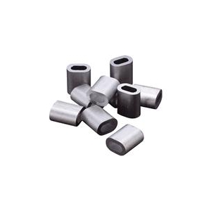 トラスコ中山 TRUSCO　アルミスリーブ　適合ワイヤ径5．0mm　10個入 AS-5-イメージ1