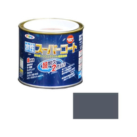 アサヒペン 水性スーパーコート 1／5L グレー FC560NV