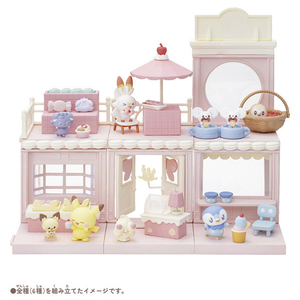 タカラトミー ポケットモンスター ポケモン ポケピース コレクションハウス ～Sweets shop～ ﾎﾟｹﾋﾟ-ｽﾊｳｽｽｳｲ-ﾂｼﾖﾂﾌﾟ-イメージ2