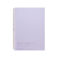 リヒトラブ オープンリングノート A5 パープル FC100PJ-N2724-10