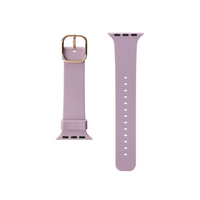 PGA Apple Watch 42/41/40/38mm用シリコンバンド パープル PGAW41SC04PP