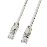 サンワサプライ エンハンスドカテゴリ5LANケーブル（10m） ライトグレー LKB5Y-10N
