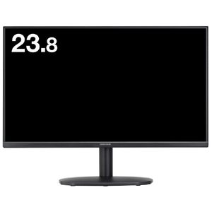 グリーンハウス 23．8型液晶ディスプレイ ブラック EDGH-LCW24S-BK-イメージ2