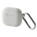 エレコム AirPods (第4世代)用 シリコンケース グレー AVA-AP06SCGY