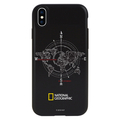 National Geographic iPhone XS/X用ケース Compass Case Double Protective ブラック NG12970IX