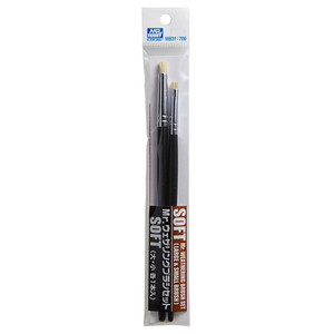 GSIクレオス Mr.ウェザリングブラシセット SOFT(大・小各1本入) MB31ウエザリングブラシセツトSOFTN GSIクレオス Mr.ウェザリングブラシセット SOFT(大・小各1本入) MB31ウエザリングブラシセツトSOFTN