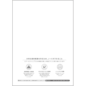 キョクトウ スクールラインプラス タテ罫15行 セミB5 30枚 FC642TG-LSP15M-イメージ3