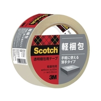 3M 透明梱包用テープ 48mmX50m 軽量物梱包用 309SN FC396VL-5420971