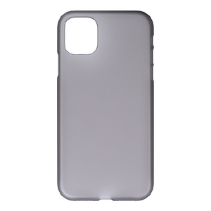 パワーサポート iPhone11用エアジャケット スモークマット PSSK-70-イメージ1