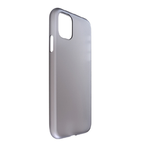 パワーサポート iPhone11用エアジャケット スモークマット PSSK-70-イメージ2
