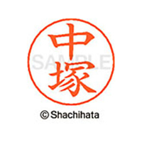 シヤチハタ ネームペン用ネーム シルバー 既製 中塚 FC47300-X-GPS-1529