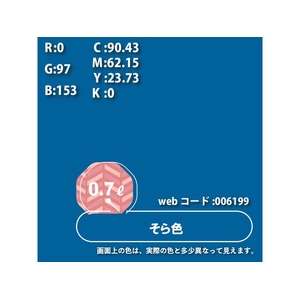 カンペハピオ 油性ウレタンガード そら色 0.7L FCB137N-イメージ3