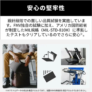 富士通 FMV U55-L3B 14型WUXGA/Ryzen AI 5/Radeon840M/メモリ16GB/約512GB SSD/WiFi 7 FMV Note U ピクトブラック K0N60004JP-イメージ6