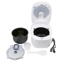 7D6 イーアングル IHジャー炊飯器 ANGV-RC105- A 動作品 e angle ANGV-RCI05-A-W IH炊飯ジャー(3合炊き) ホワイト