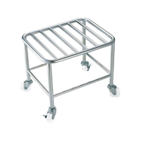 江部松商事 18-8 角型 ザル置台 450A FC077LP-5419210