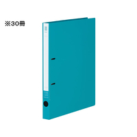 コクヨ リングファイルNEOS A4タテ 背幅27mm ターコイズブルー 30冊 F030502-ﾌ-NE420B