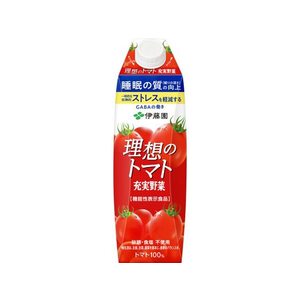 伊藤園 充実野菜理想のトマトキャップ付き 1L FC130MS-イメージ1