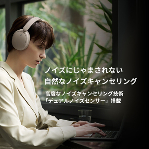 SONY ワイヤレスノイズキャンセリングステレオヘッドセット ブラック WH-CH730N B-イメージ3