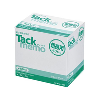 コクヨ タックメモ 超徳用 付箋 75×25 4色 40本 F875232-ﾒ-3013