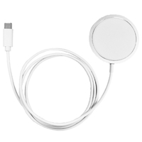 クオリティトラストジャパン MAGSAFE対応15W出力ワイヤレスケーブル ホワイト QXW-0400WH