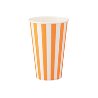 東罐興業 紙コップ ストライプ 360ml 50個 F829884-31-260-119