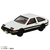 タカラトミー 【再販】トミカプレミアムunlimited STEERING VIEW 頭文字D AE86 トレノ(第1巻仕様) PﾄﾐｶULTSVｲﾆｼﾔﾙDAE86ﾄﾚﾉ-イメージ3