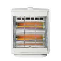 YUASA 電気ストーブ ホワイト YKT-D821GF(W)