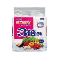 カミ商事 エルモア強力吸収キッチンタオル 3倍巻 2ロール 150カット FC562SV