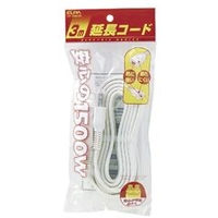 エルパ 延長コード(3m) ホワイト(3m) LPE-103N(W)