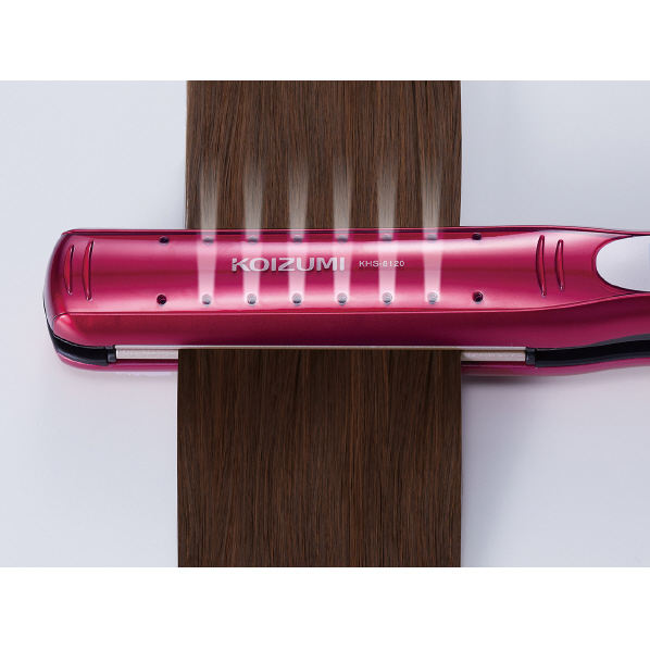 エディオンネットショップ Koizumi Khs81p マイナスイオンストレートアイロン ピンク
